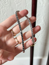 Load image into Gallery viewer, Synthetic Mystic Blue Topaz Sterling Silver Tennis Bracelet 7.5”

