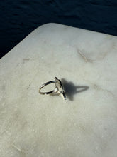 Load image into Gallery viewer, Turquoise Sterling Silver Ring Size 6.25
