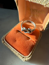Load image into Gallery viewer, Solid Sterling Silver Knot Ring Size 8.5
