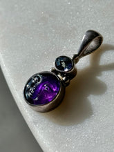 Load image into Gallery viewer, Sterling Silver Sajen Carved Moonface Pendant

