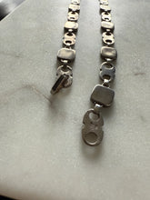 Load image into Gallery viewer, Vintage Lapis 950 Silver Chain 18.5”
