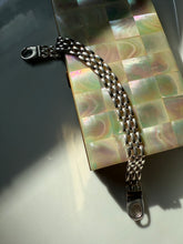 Load image into Gallery viewer, Panther Link Sterling Silver Bracelet 8”
