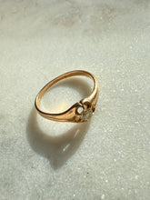Load image into Gallery viewer, Antique Belcher Old Cut Diamond 14k Gold Ring Size 8
