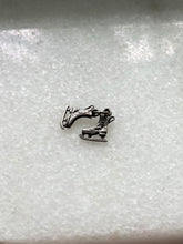 Load image into Gallery viewer, Mini Ice Skates Sterling Silver Charm
