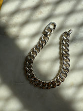 Load image into Gallery viewer, Napier Sterling Silver Sister Hook Clasp Chunky Cuban Curb Link Bracelet 7.75”
