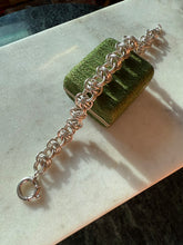 Load image into Gallery viewer, Sailor Bolt Clasp Sterling Silver Chunky Bracelet 7”
