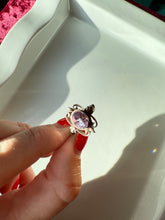 Load image into Gallery viewer, Amethyst Sterling Silver Ring Size 5.5
