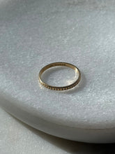 Load image into Gallery viewer, Vintage 14k Solid Yellow Gold Band Size 6
