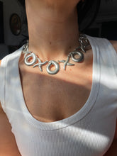 Load image into Gallery viewer, XOXO Vintage Mexico Sterling Silver Chunky Statement Necklace
