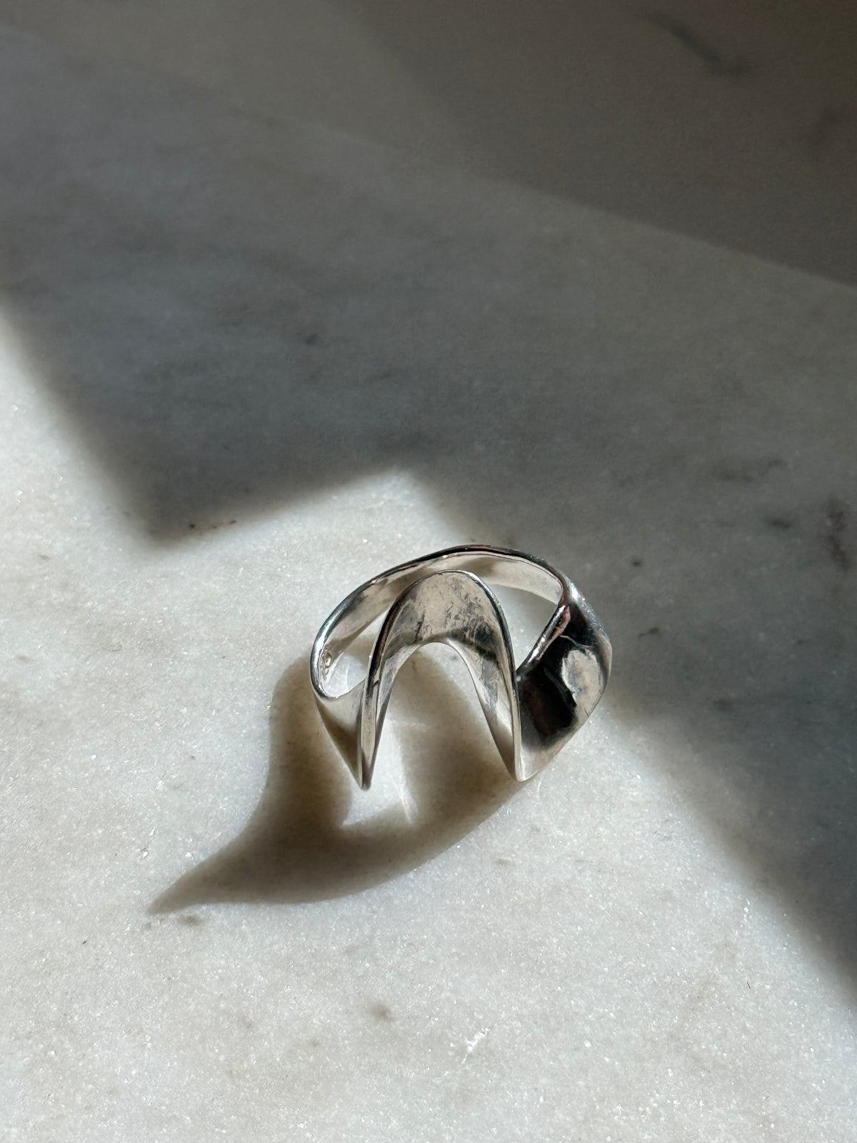 Vintage Sterling Silver Ring Size 6.5