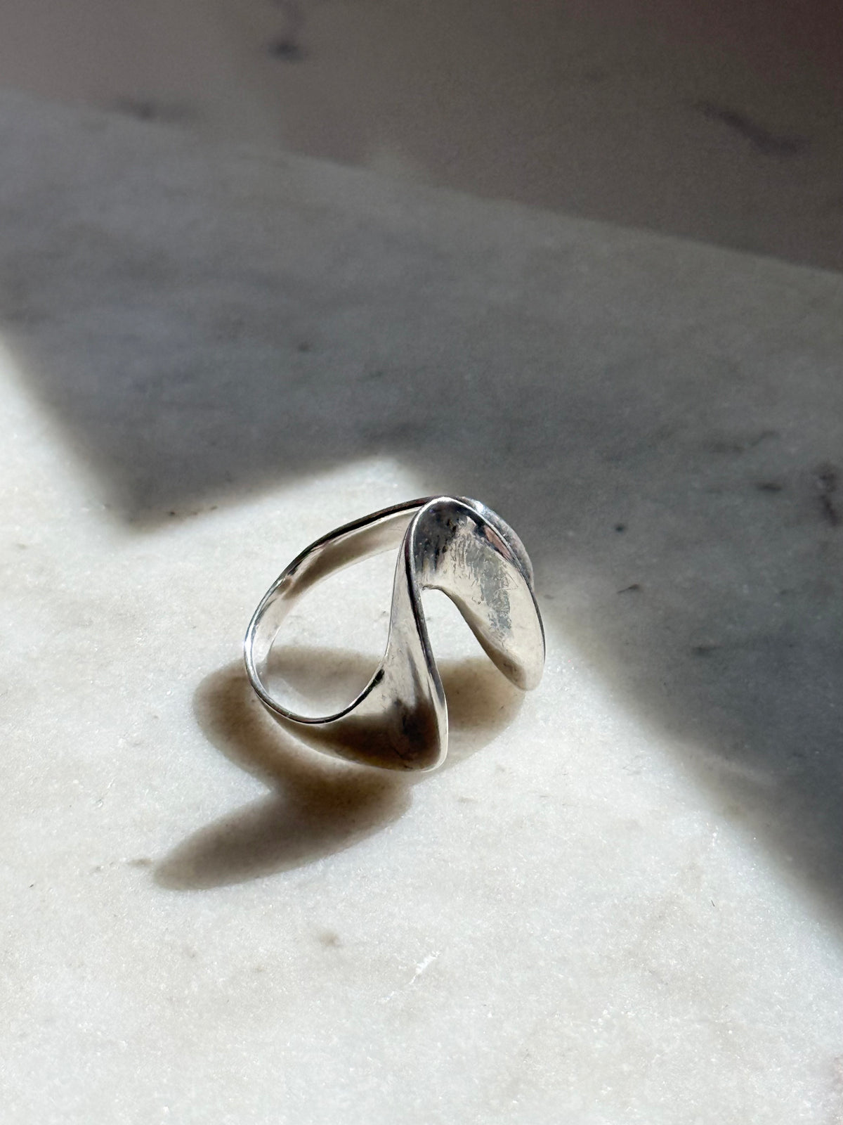 Vintage Sterling Silver Ring Size 6.5