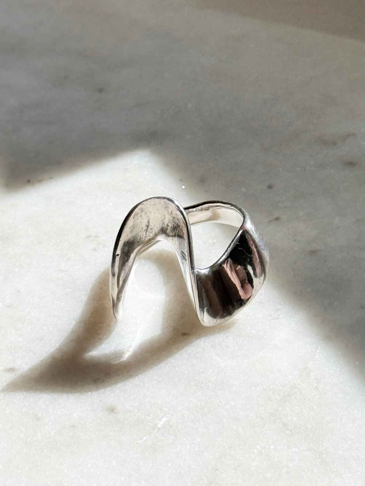 Vintage Sterling Silver Ring Size 6.5