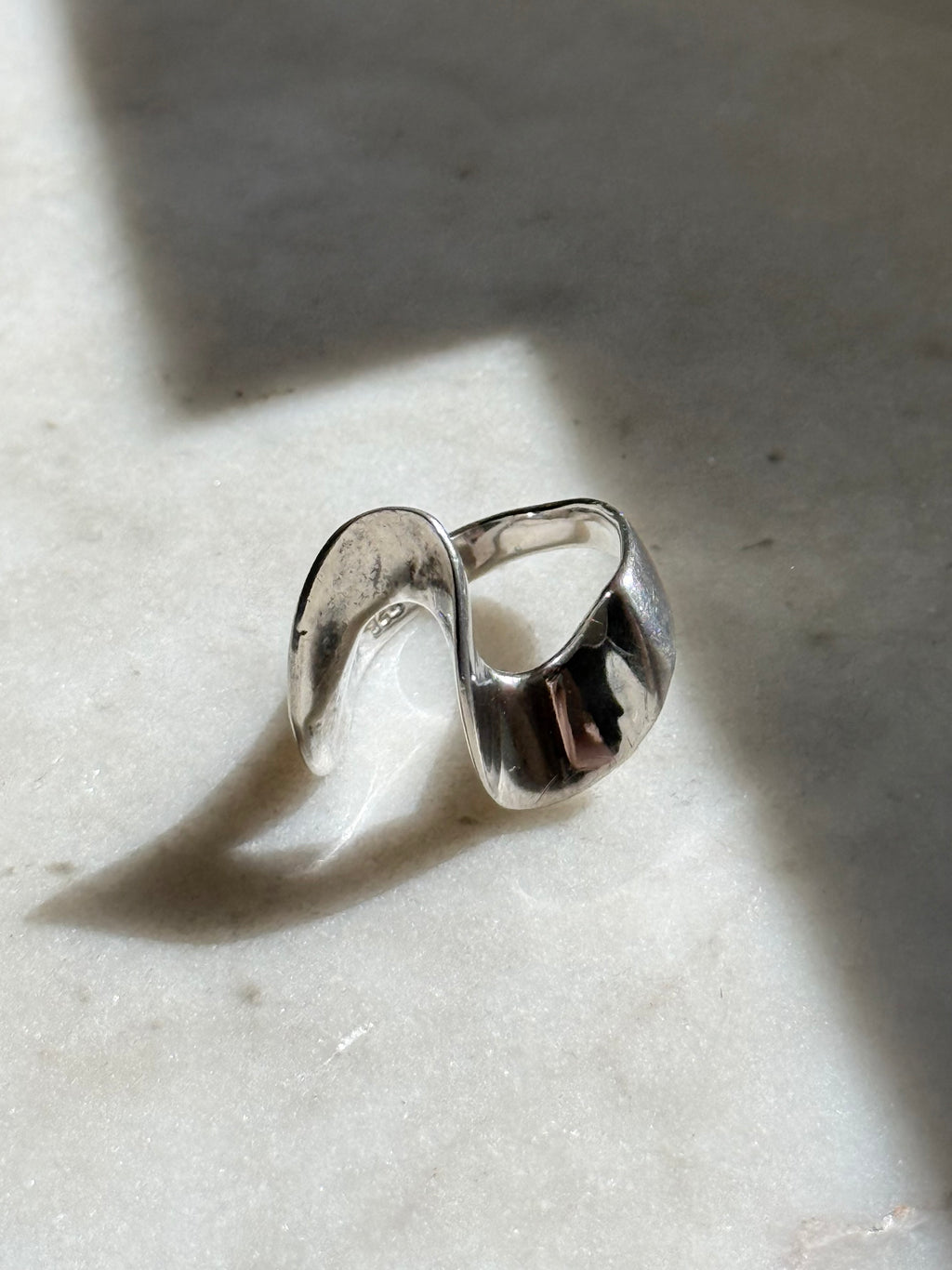 Vintage Sterling Silver Ring Size 6.5