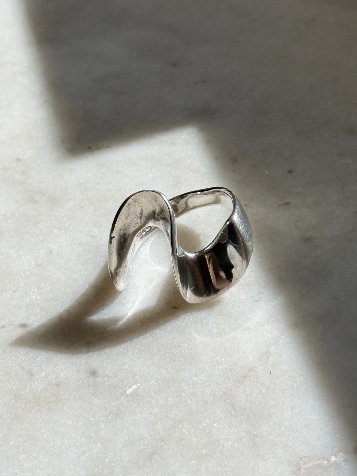 Vintage Sterling Silver Ring Size 6.5