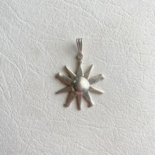 Load image into Gallery viewer, Sterling Silver .925 Sun Pendant
