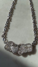 Load and play video in Gallery viewer, I Love You Teddy Bear Sterling Silver Chain 17”
